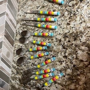 Disney’s Mickey Mouse Silverware. Barely used.